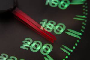 out of focus speedometer