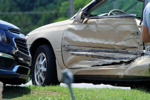 side damage on vehicle